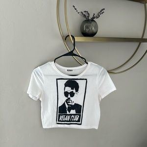 Vegan Club Davey Havok Baby Tee